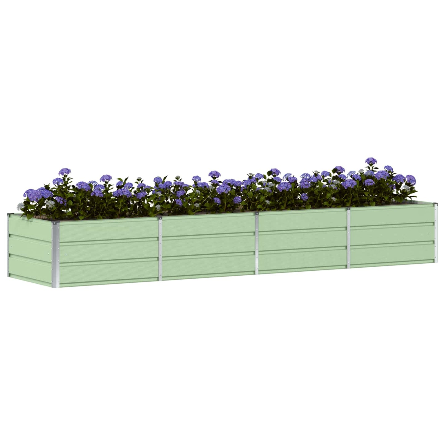 Plantenbak Groen 320 x 80 x 45 cm Staal
