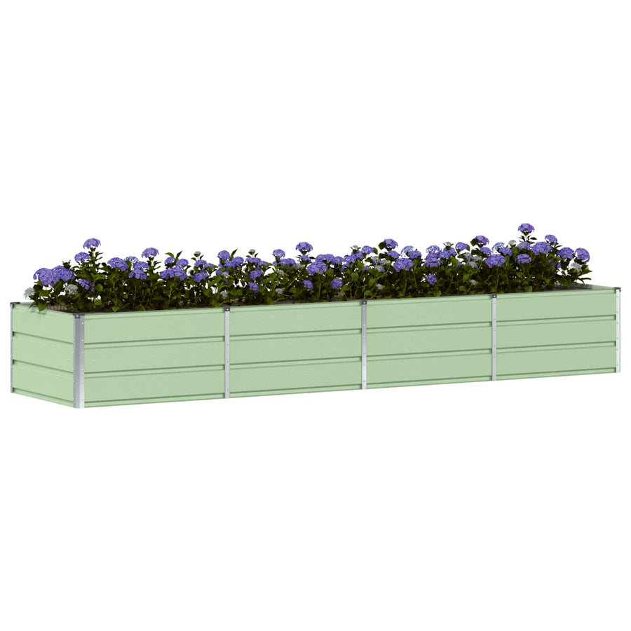 Plantenbak Groen 320 x 80 x 45 cm Staal