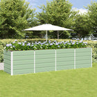 Green Planter 240 x 80 x 75 cm Steel