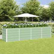 Plantenbak 320x80x75 cm staal groen