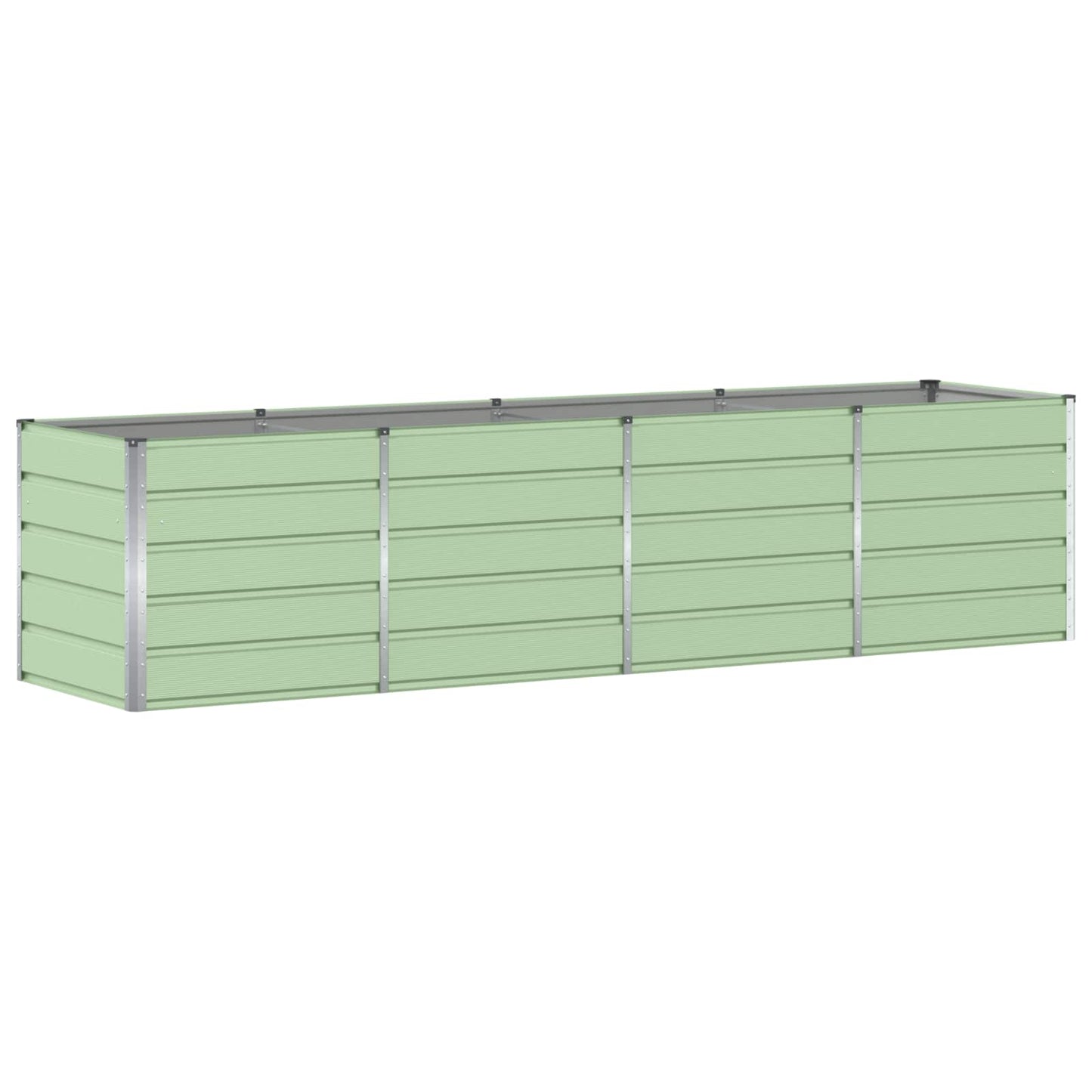 Plantenbak Groen 240 x 80 x 75 cm Staal