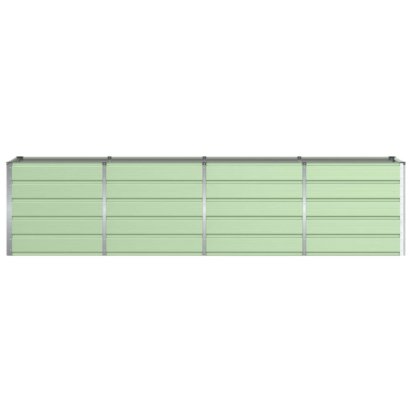 Plantenbak Groen 240 x 80 x 75 cm Staal