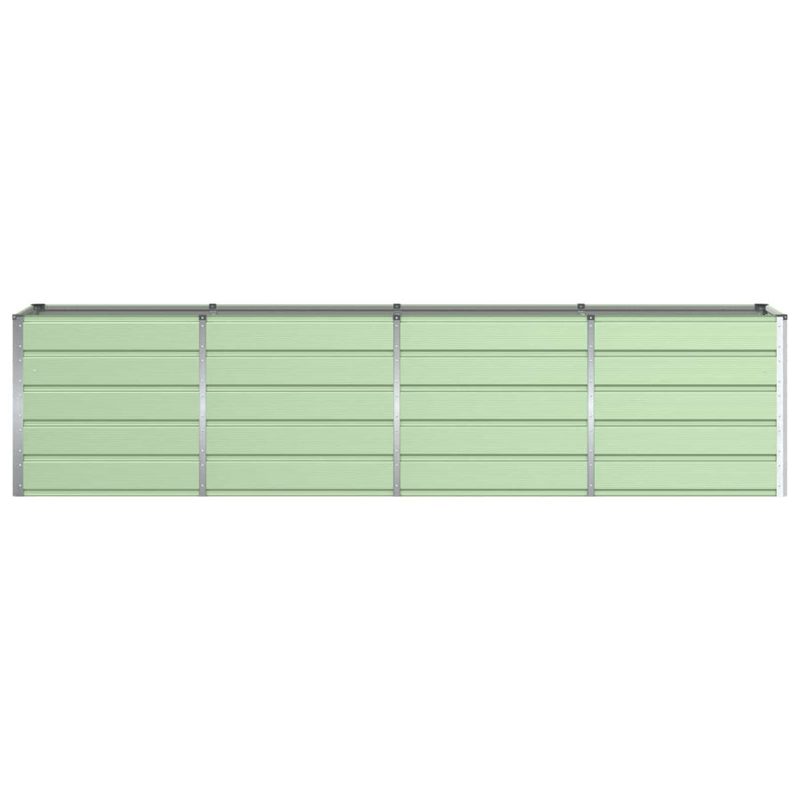 Plantenbak Groen 240 x 80 x 75 cm Staal