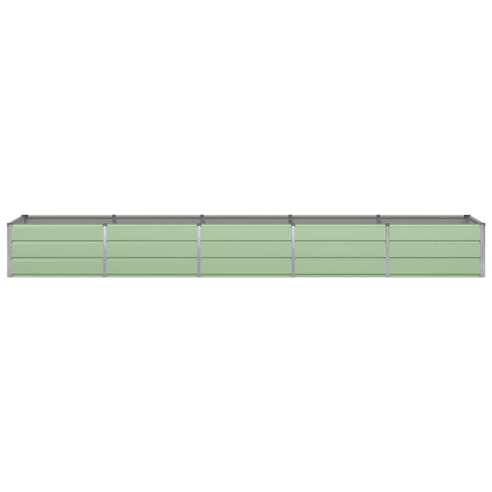 Plantenbak Groen 400 x 80 x 45 cm Staal