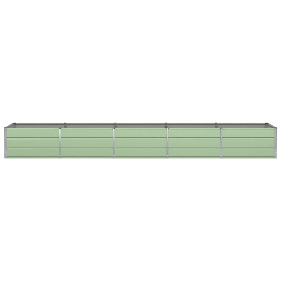 Plantenbak Groen 400 x 80 x 45 cm Staal