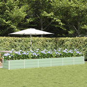 Plantenbak 480x80x45 cm staal groen