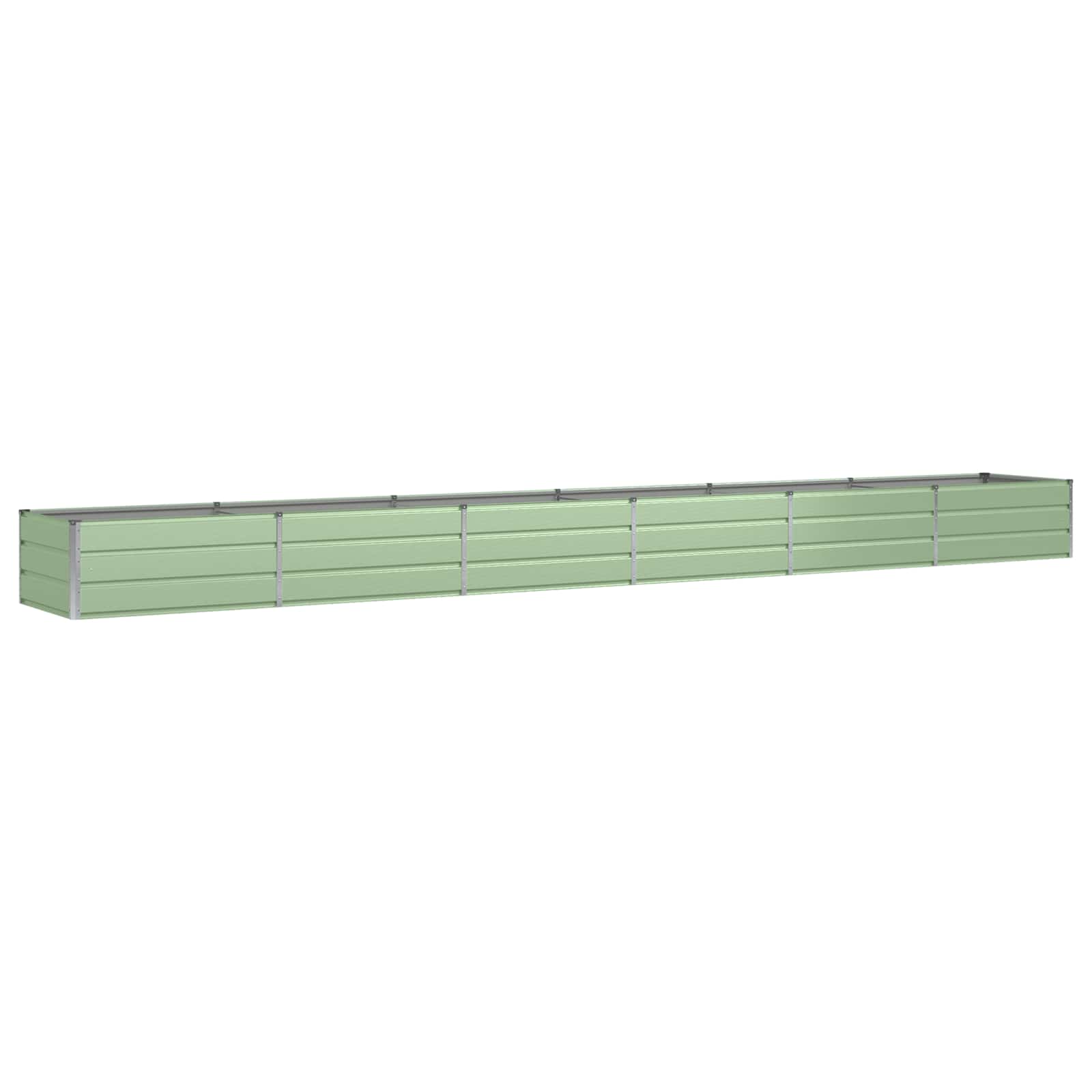 Plantenbak Groen 600 x 80 x 45 cm Staal