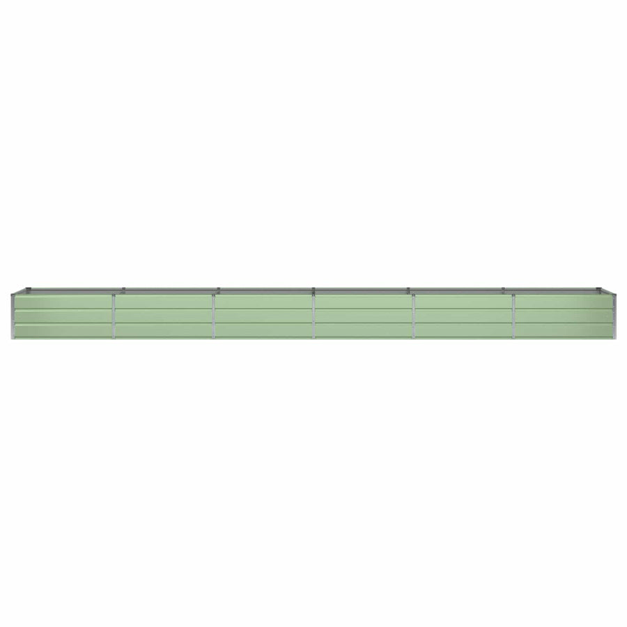 Plantenbak Groen 600 x 80 x 45 cm Staal