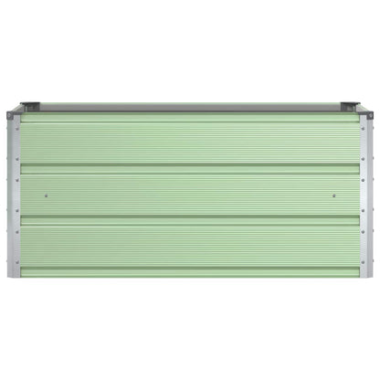 Plantenbak Pastelgroen 100 x 50 x 45 cm Gegalvaniseerd staal