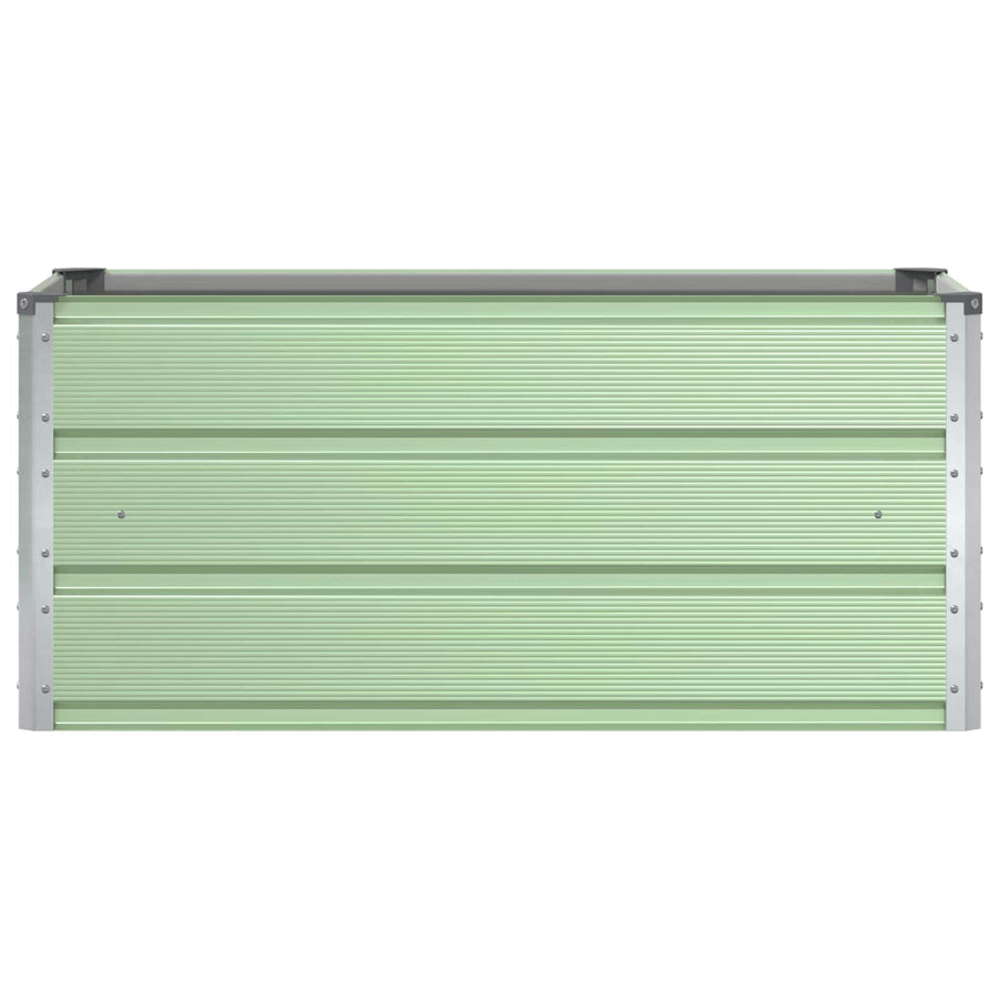 Plantenbak Pastelgroen 100 x 50 x 45 cm Gegalvaniseerd staal