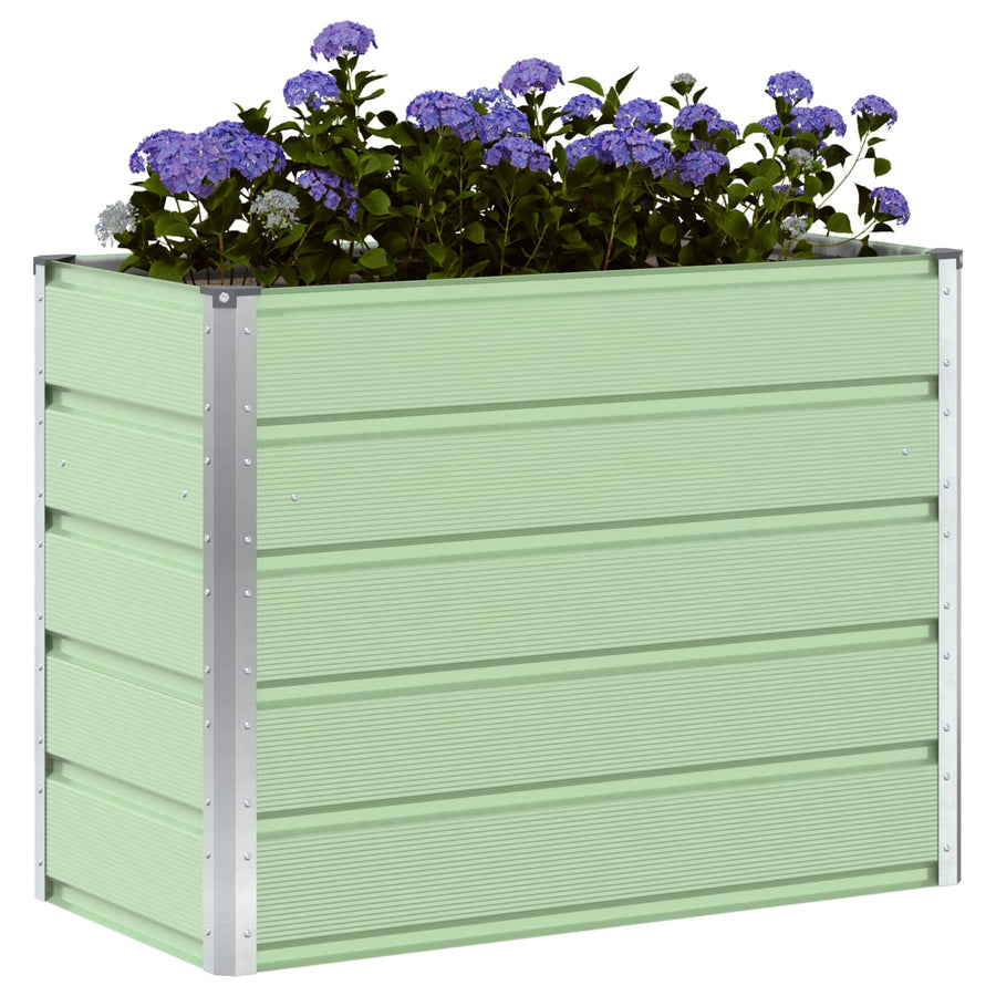 Plantenbak Pastelgroen 480 x 50 x 45 cm Gegalvaniseerd staal