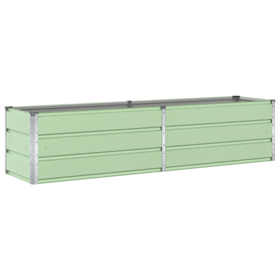 Plantenbak Pastelgroen 480 x 50 x 45 cm Gegalvaniseerd staal