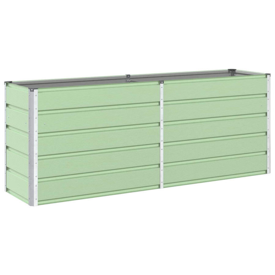 Plantenbak Pastelgroen 480 x 50 x 45 cm Gegalvaniseerd staal