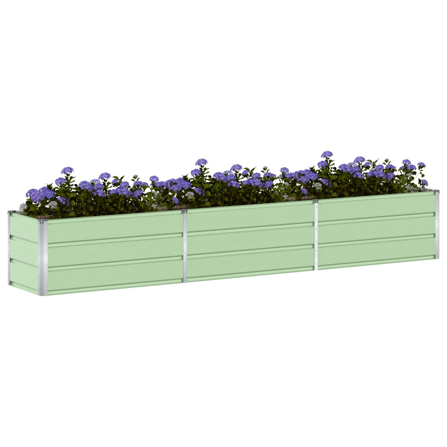 Plantenbak Pastelgroen 480 x 50 x 45 cm Gegalvaniseerd staal
