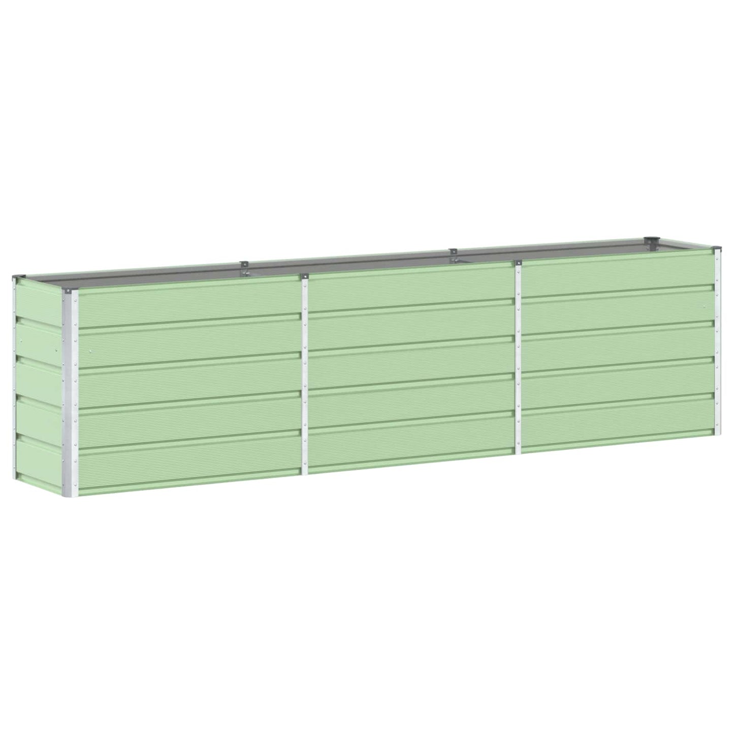 Plantenbak Pastelgroen 480 x 50 x 45 cm Gegalvaniseerd staal