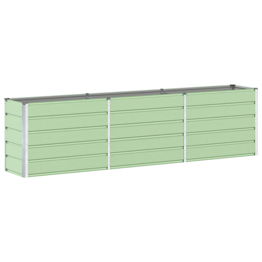 Plantenbak Pastelgroen 480 x 50 x 45 cm Gegalvaniseerd staal
