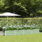 Planter Pastel Green 480 x 50 x 45 cm Galvanized steel