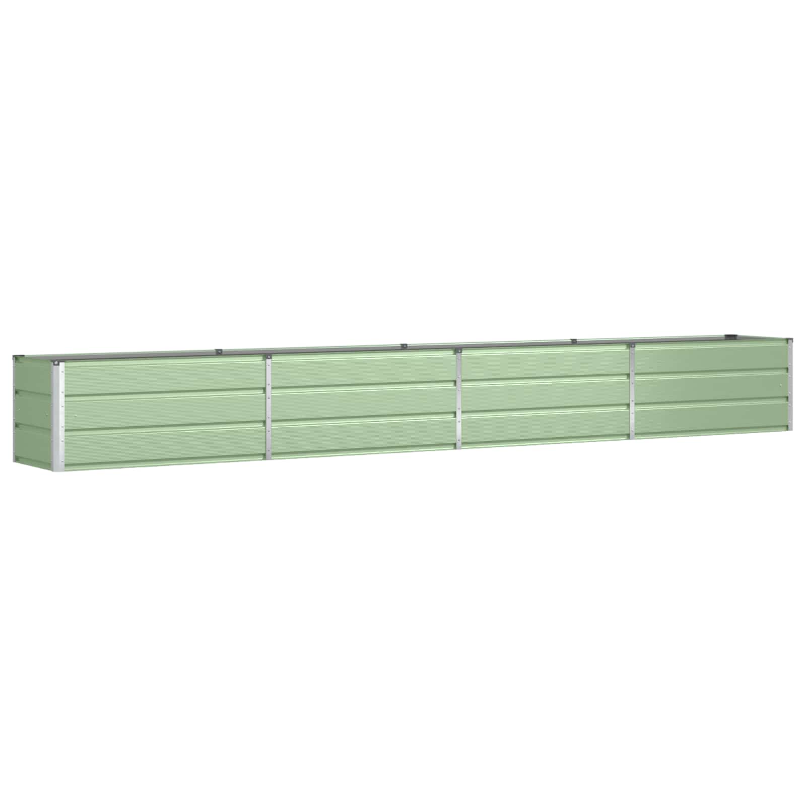 Plantenbak Pastelgroen 480 x 50 x 45 cm Gegalvaniseerd staal
