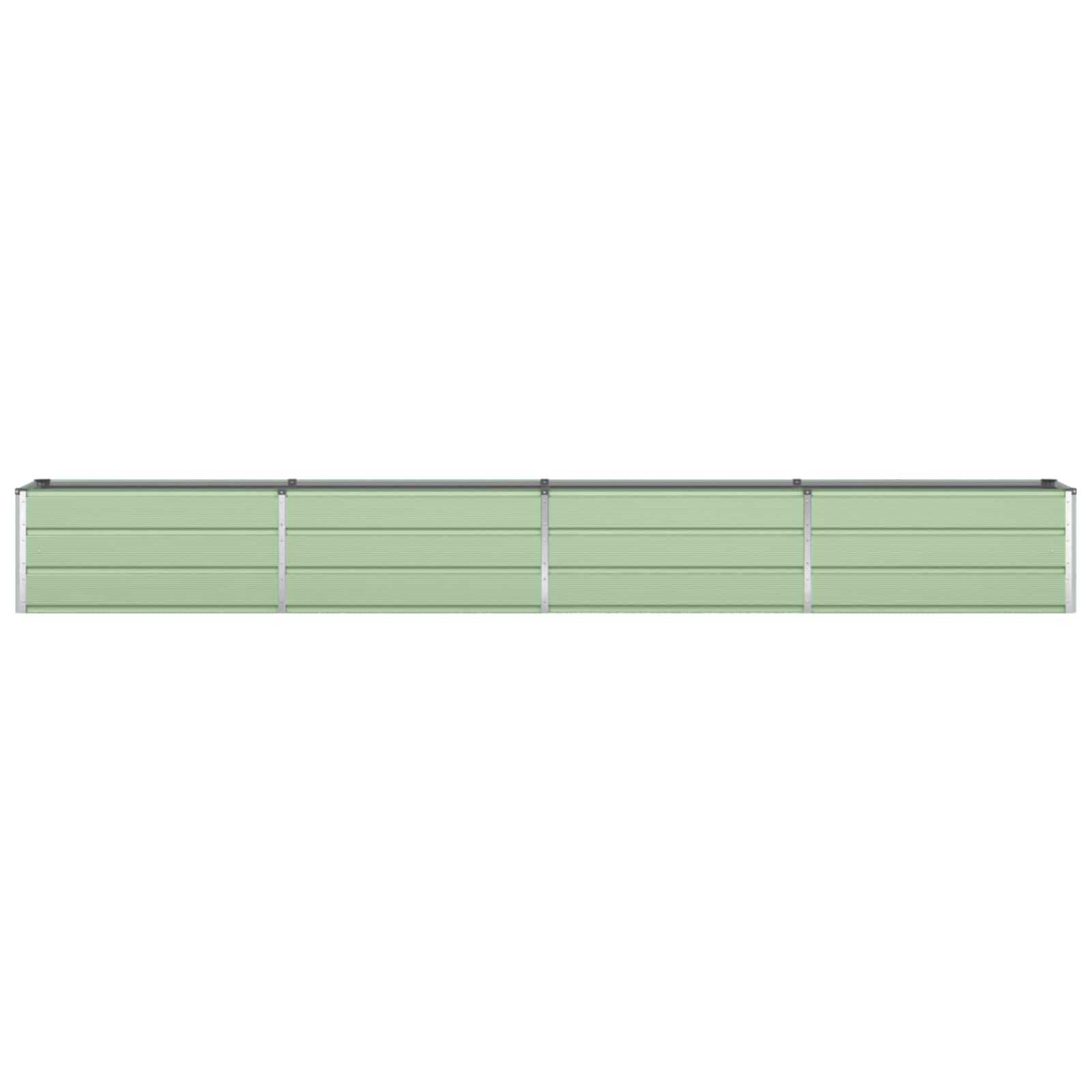 Plantenbak Pastelgroen 480 x 50 x 45 cm Gegalvaniseerd staal
