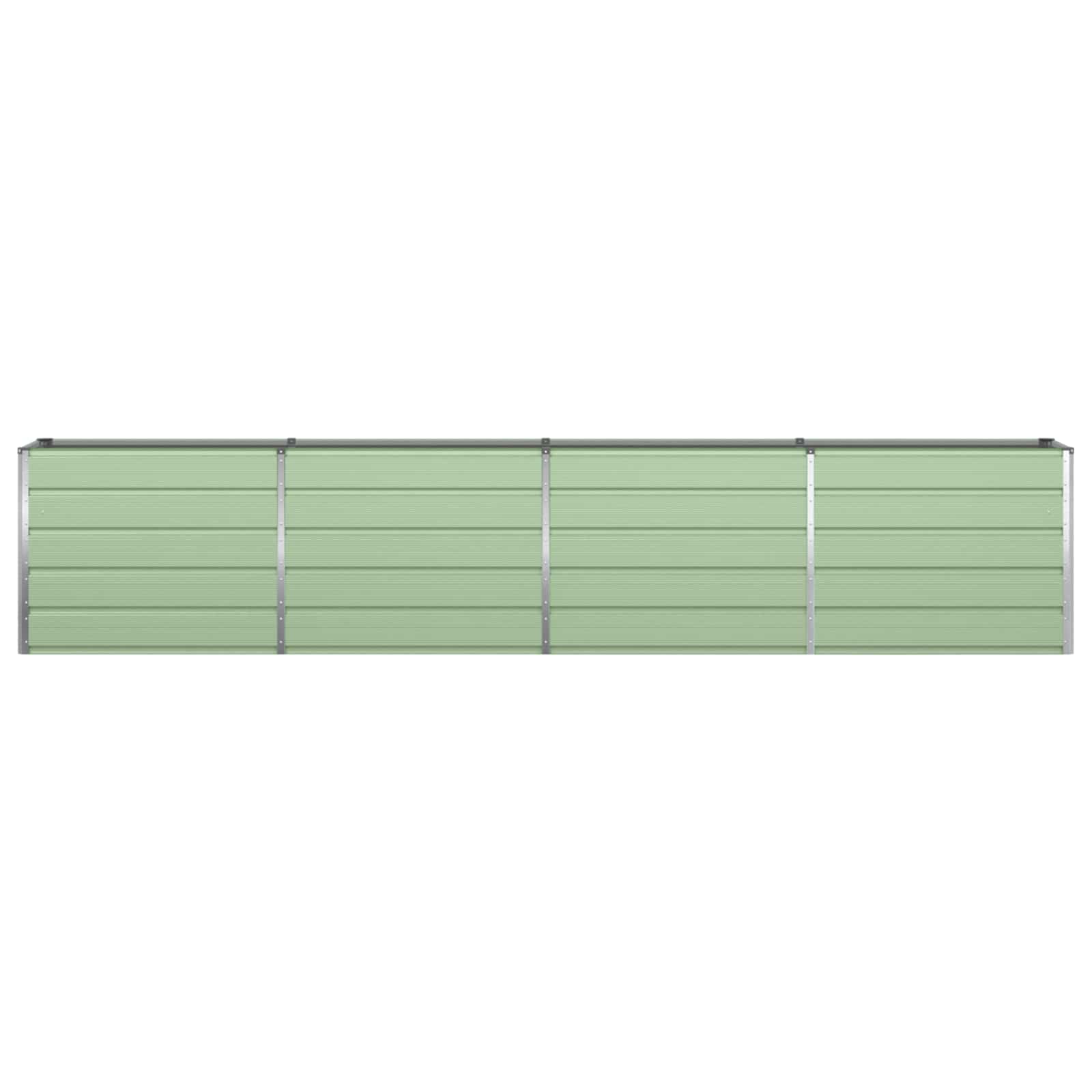 Plantenbak Pastelgroen 480 x 50 x 45 cm Gegalvaniseerd staal