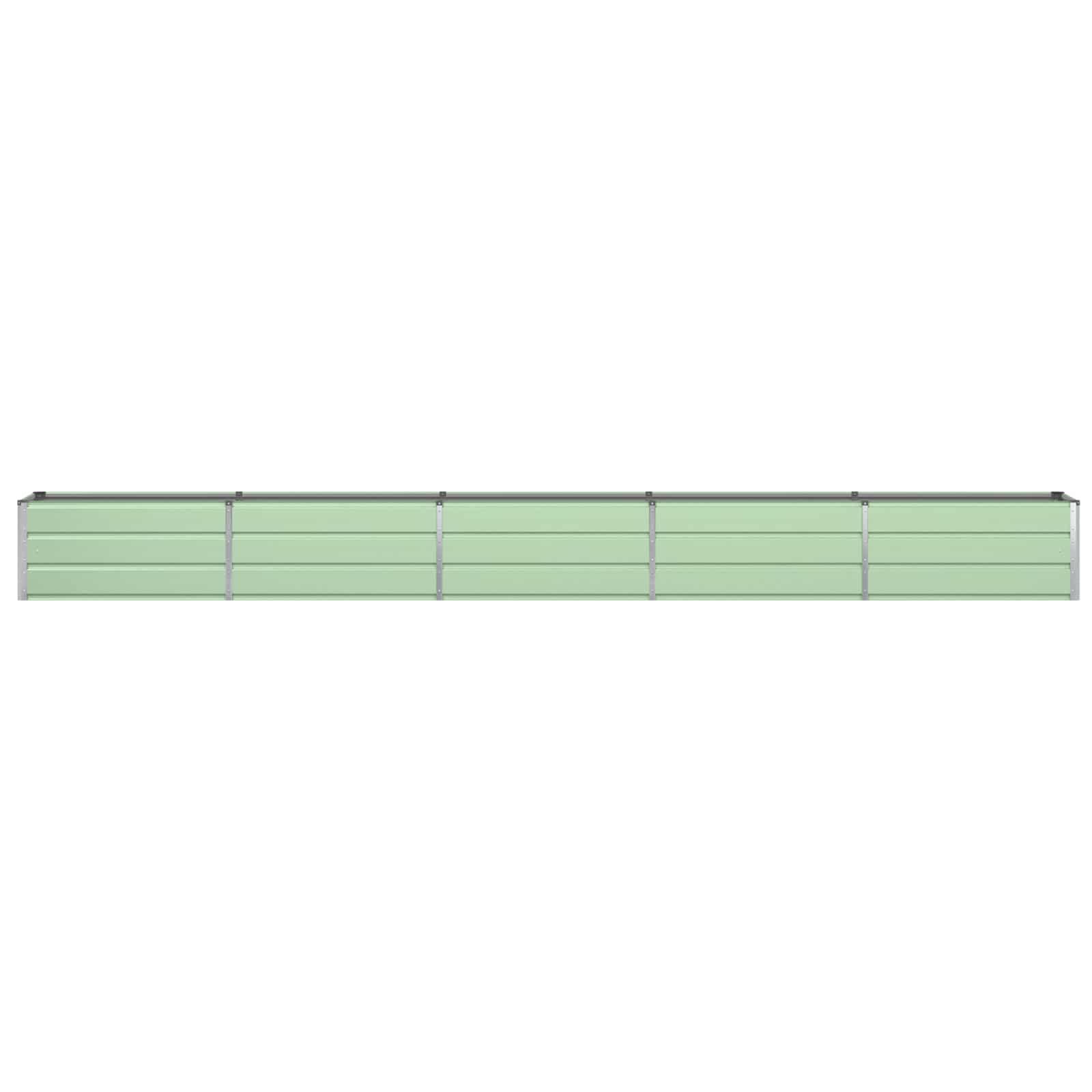 Plantenbak Pastelgroen 480 x 50 x 45 cm Gegalvaniseerd staal
