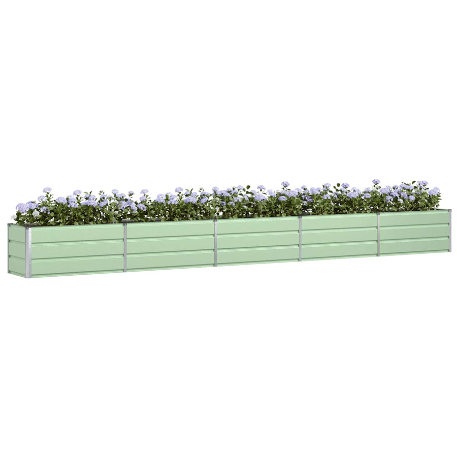 Plantenbak Pastelgroen 480 x 50 x 45 cm Gegalvaniseerd staal