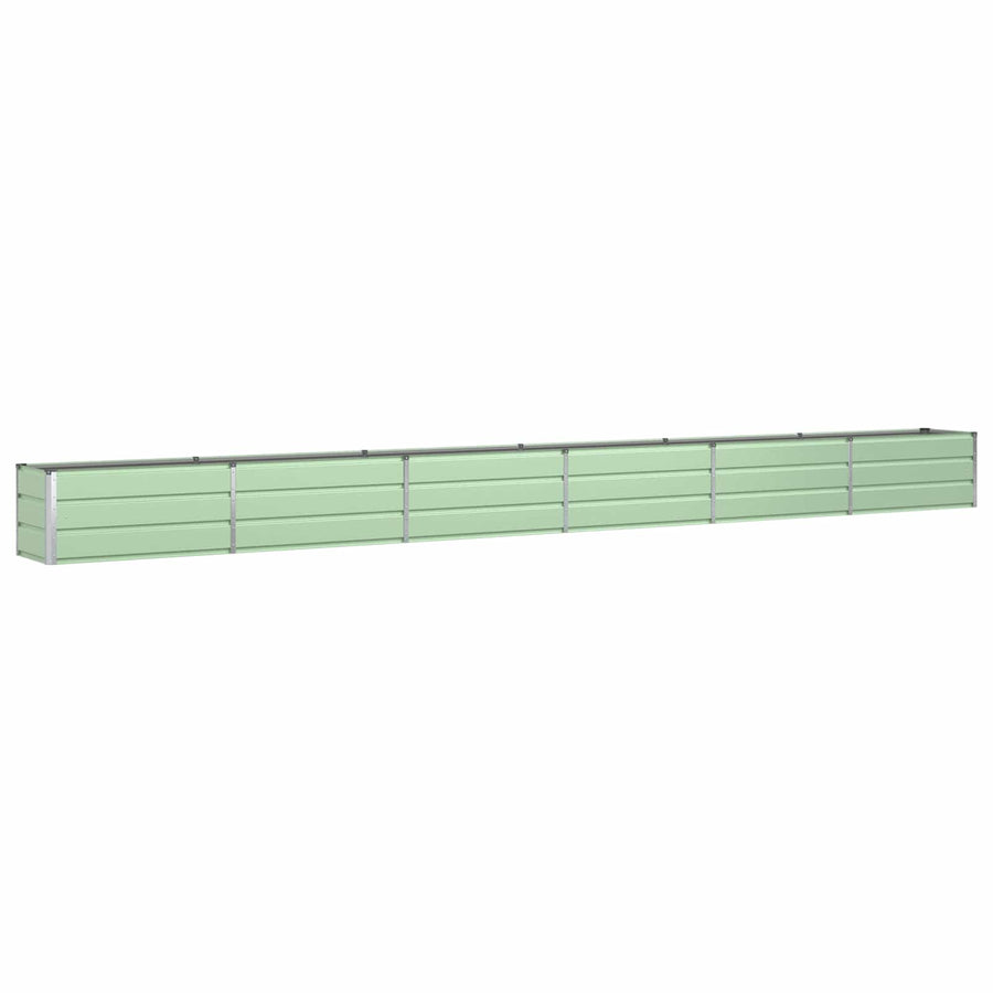 Plantenbak Pastelgroen 480 x 50 x 45 cm Gegalvaniseerd staal