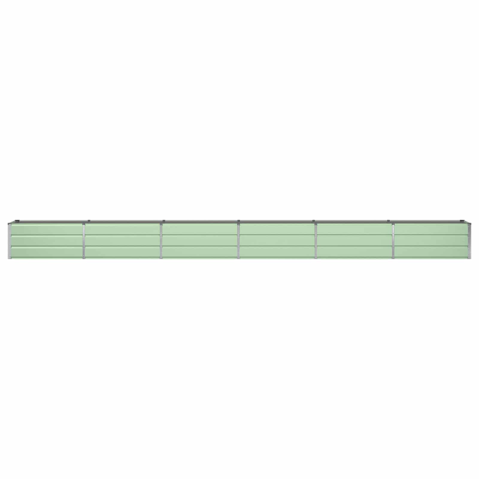 Plantenbak Pastelgroen 480 x 50 x 45 cm Gegalvaniseerd staal