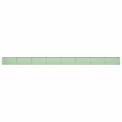 Plantenbak Pastelgroen 480 x 50 x 45 cm Gegalvaniseerd staal