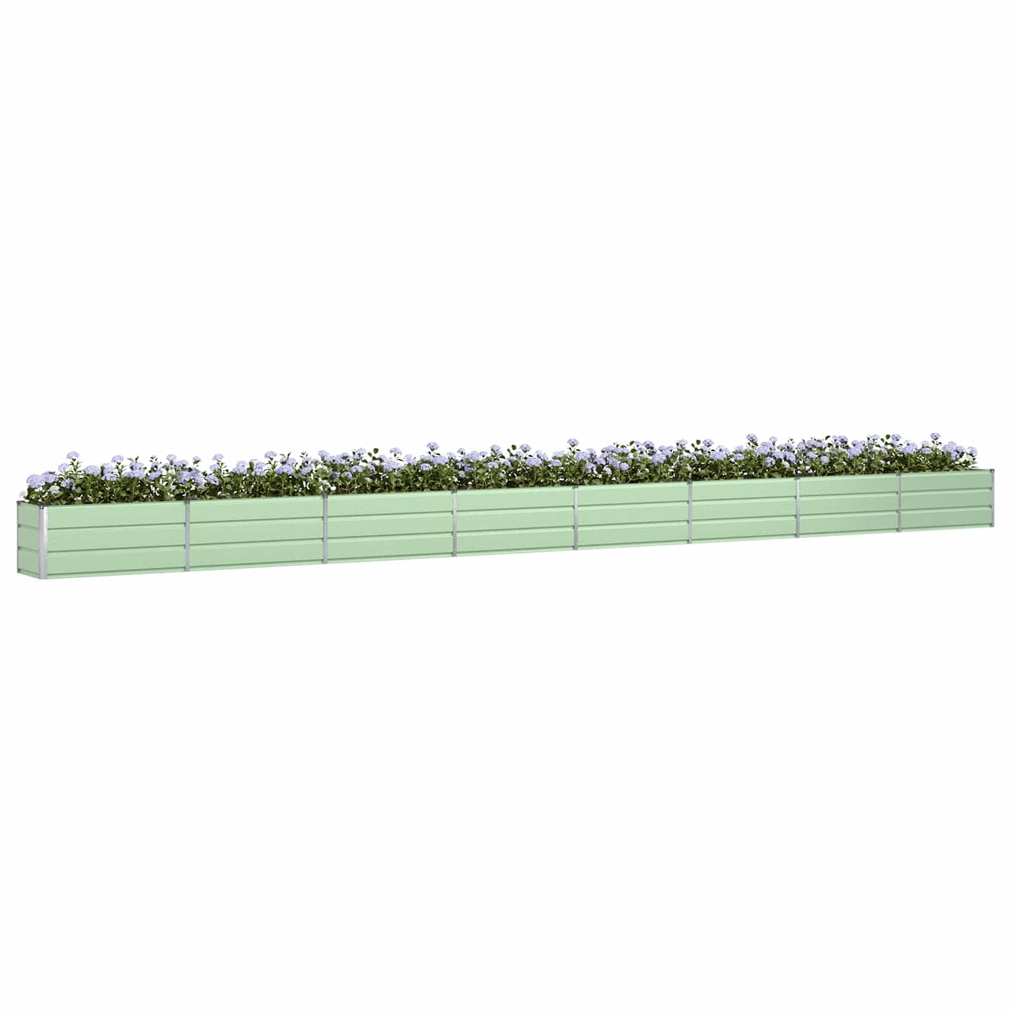 Plantenbak Pastelgroen 480 x 50 x 45 cm Gegalvaniseerd staal