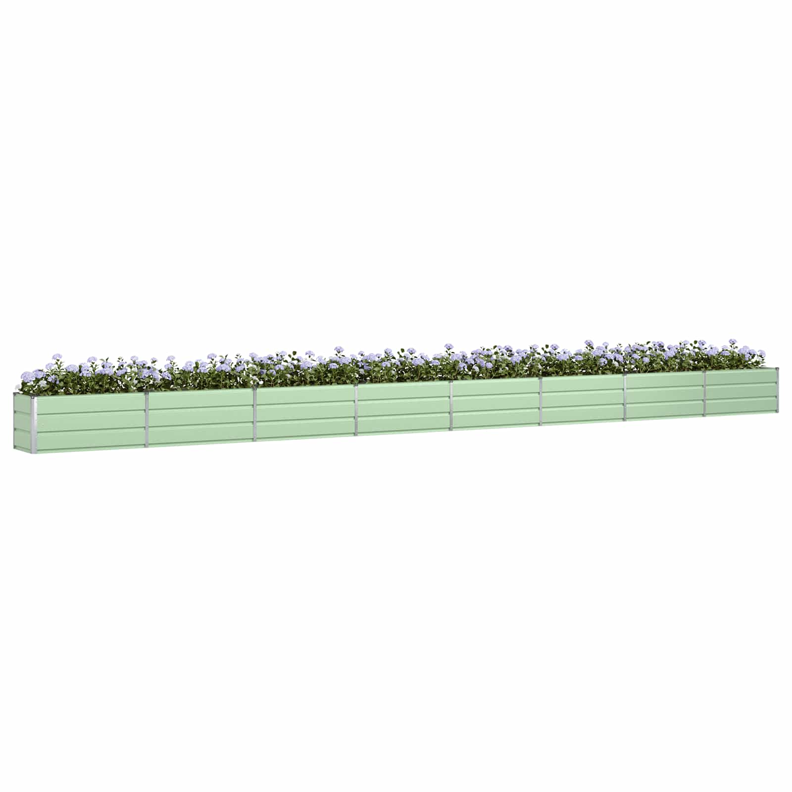 Plantenbak Pastelgroen 480 x 50 x 45 cm Gegalvaniseerd staal