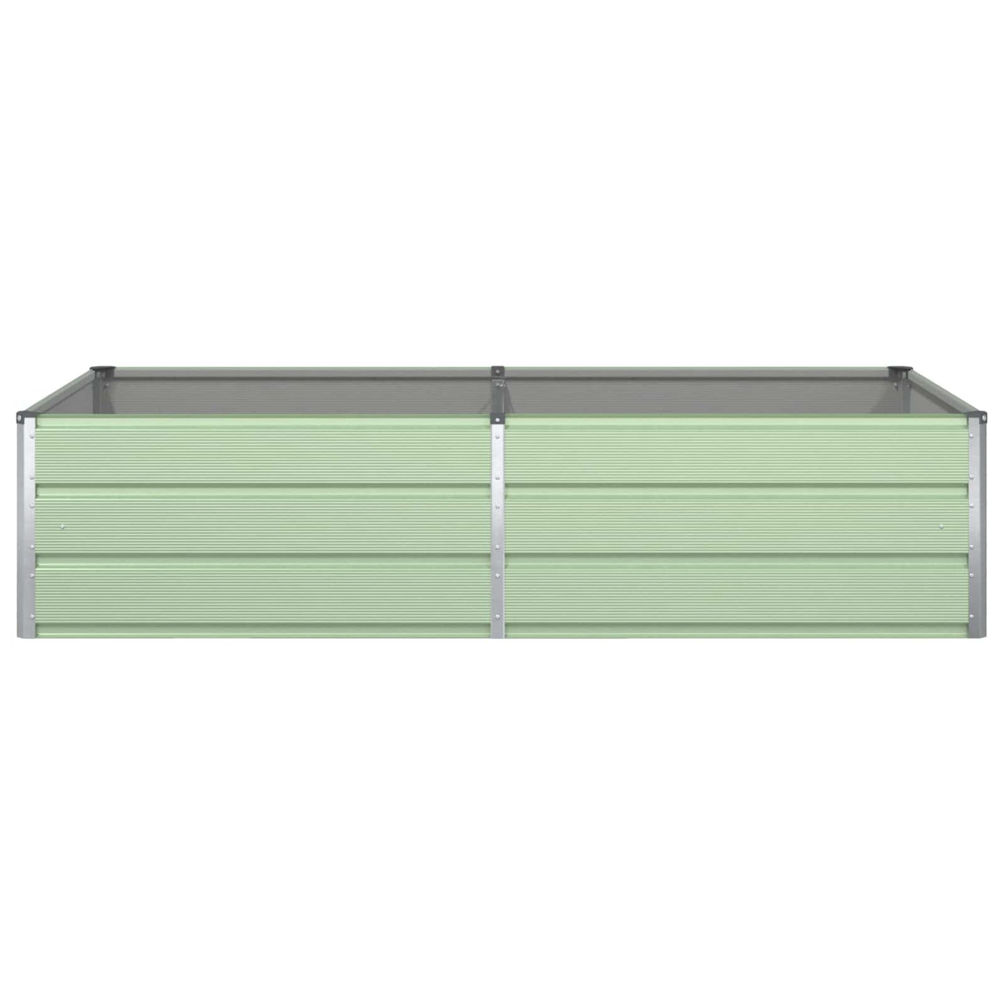 Plantenbak Pastelgroen 195 x 100 x 45 cm Gegalvaniseerd staal