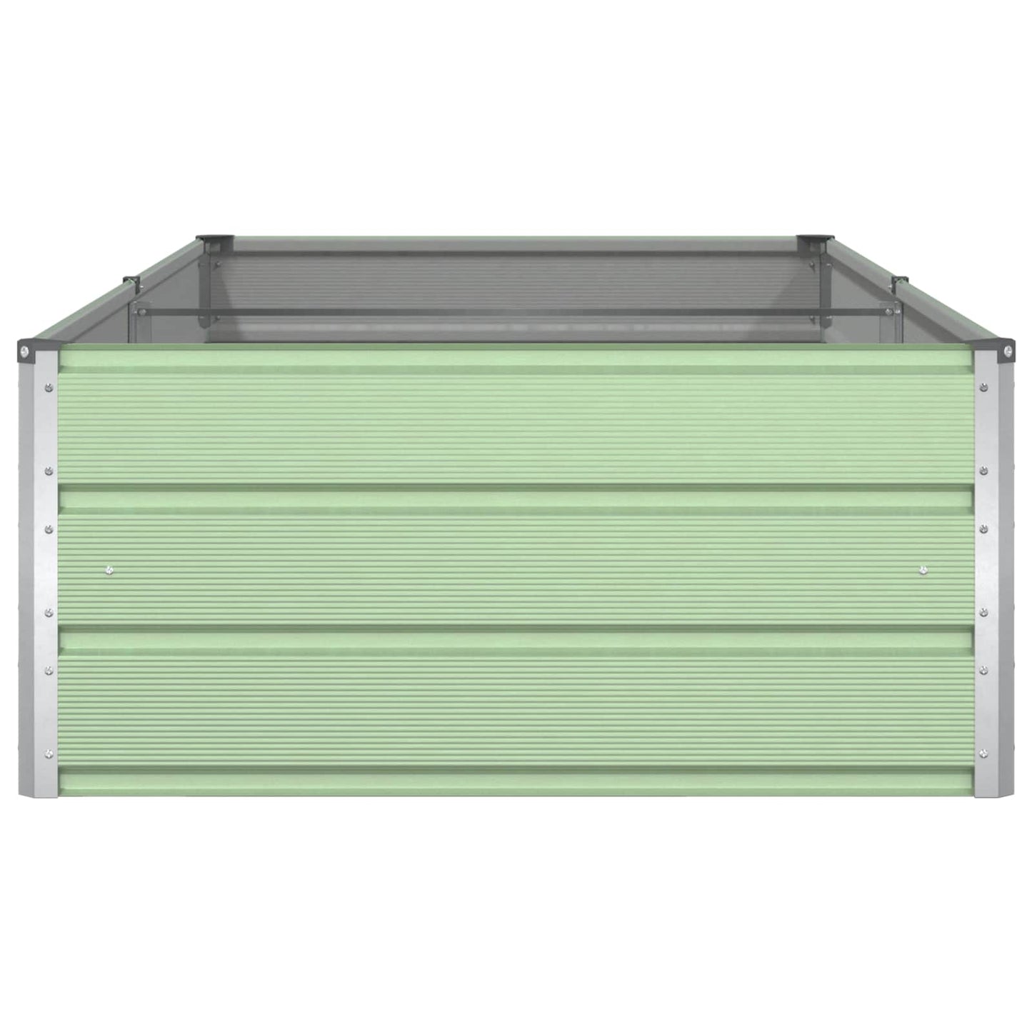 Plantenbak Pastelgroen 195 x 100 x 45 cm Gegalvaniseerd staal