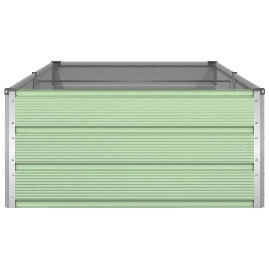 Plantenbak Pastelgroen 195 x 100 x 45 cm Gegalvaniseerd staal