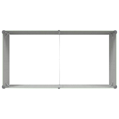 Plantenbak Pastelgroen 195 x 100 x 45 cm Gegalvaniseerd staal