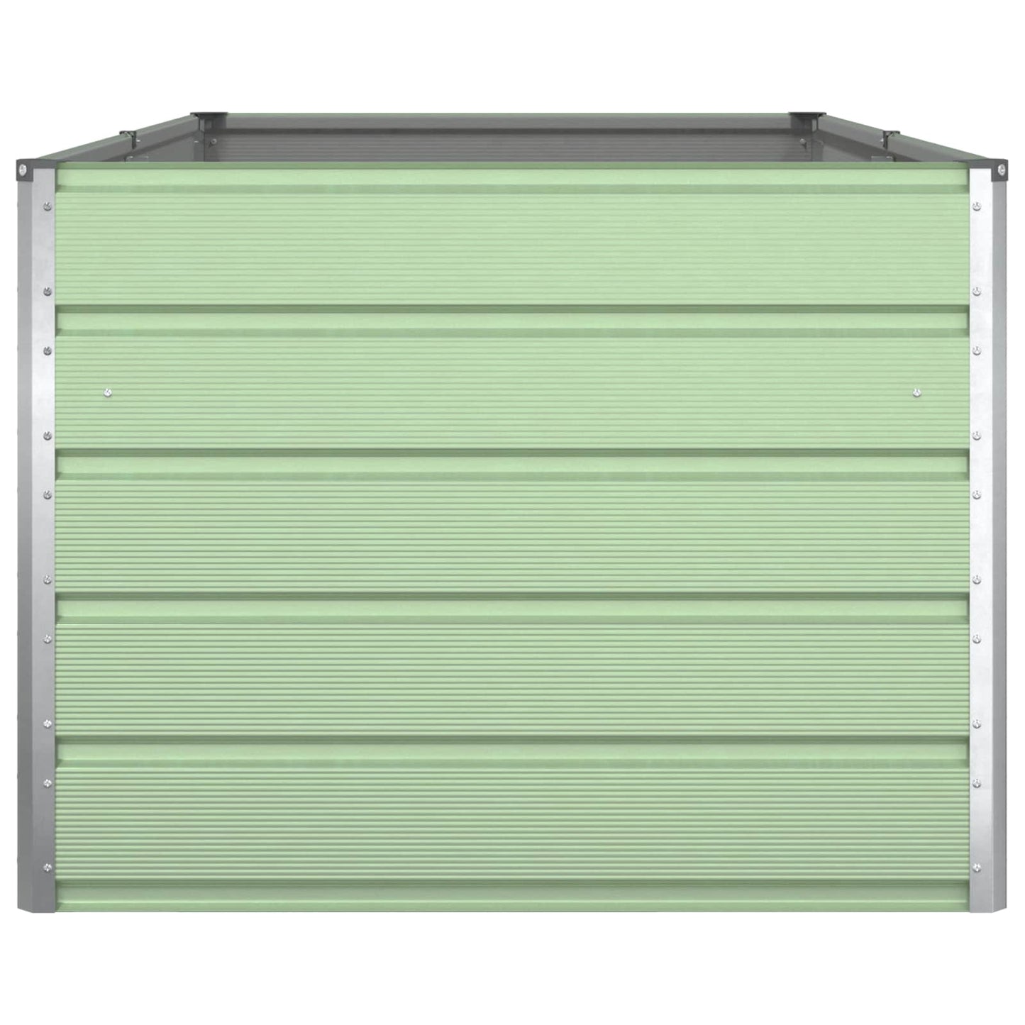Plantenbak Pastelgroen 195 x 100 x 75 cm Gegalvaniseerd staal