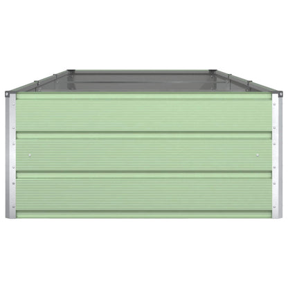 Plantenbak Pastelgroen 195 x 100 x 45 cm Gegalvaniseerd staal