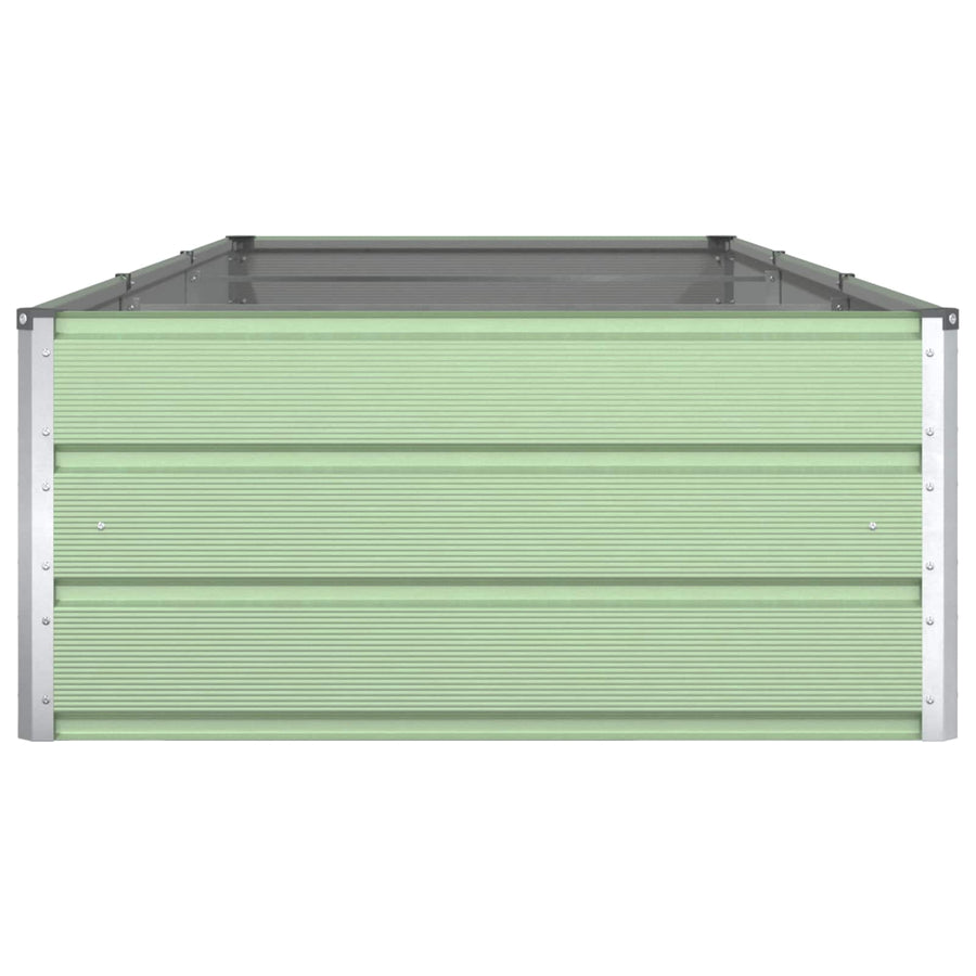 Plantenbak Pastelgroen 195 x 100 x 45 cm Gegalvaniseerd staal