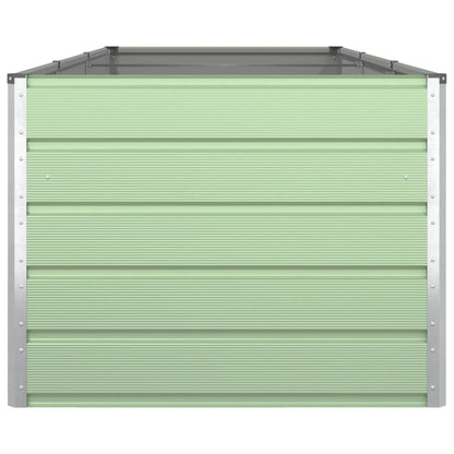 Plantenbak Pastelgroen 195 x 100 x 45 cm Gegalvaniseerd staal