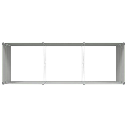 Plantenbak Pastelgroen 195 x 100 x 45 cm Gegalvaniseerd staal