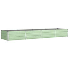 Plantenbak Pastelgroen 195 x 100 x 45 cm Gegalvaniseerd staal