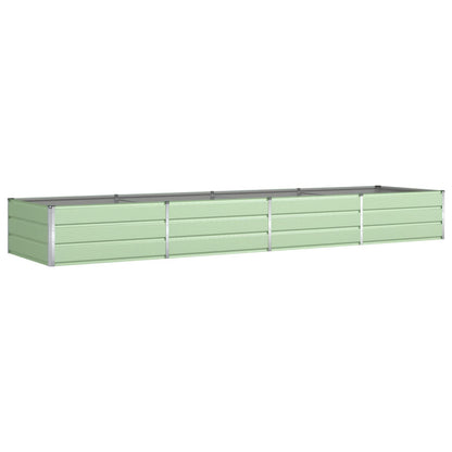 Plantenbak Pastelgroen 195 x 100 x 45 cm Gegalvaniseerd staal