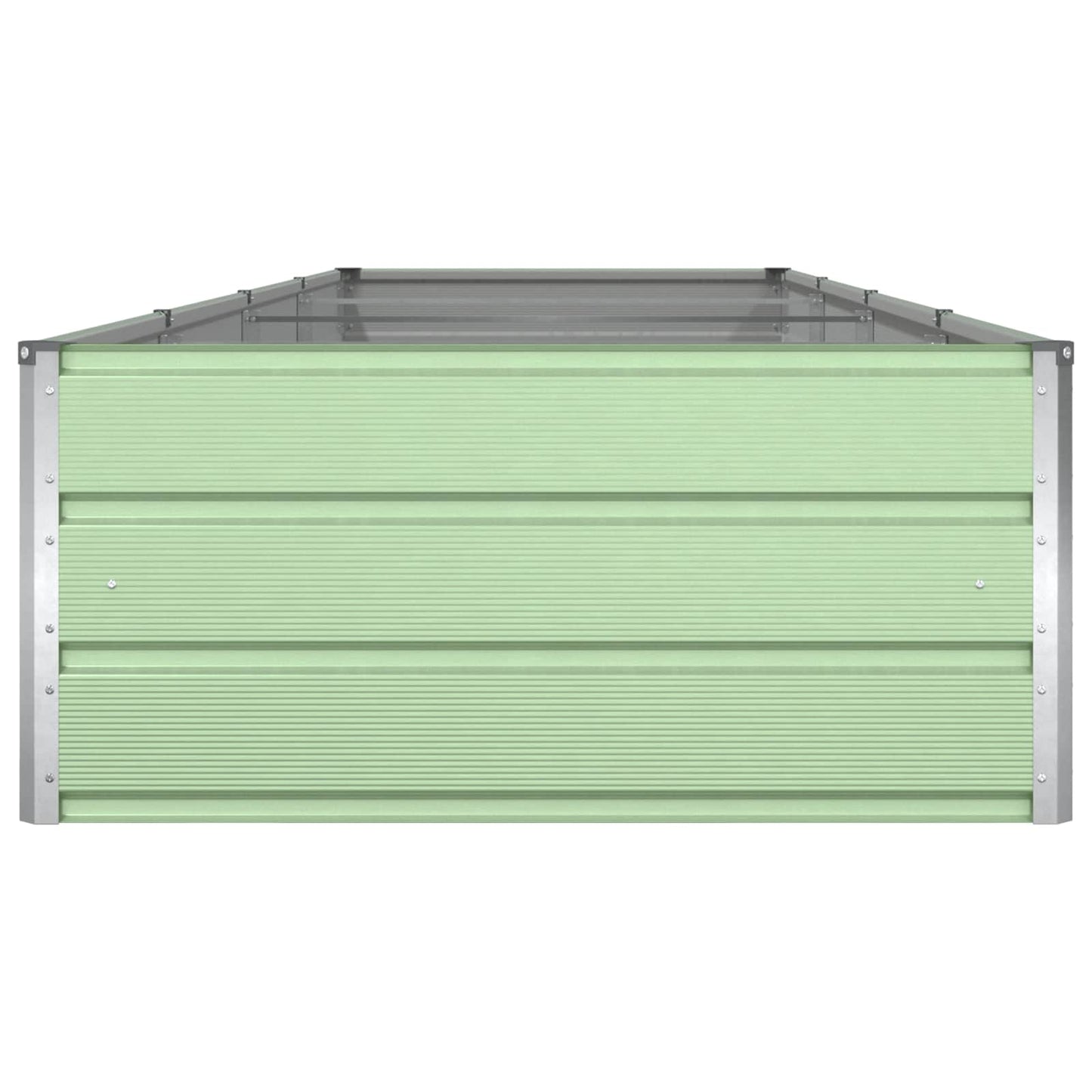 Plantenbak Pastelgroen 195 x 100 x 45 cm Gegalvaniseerd staal