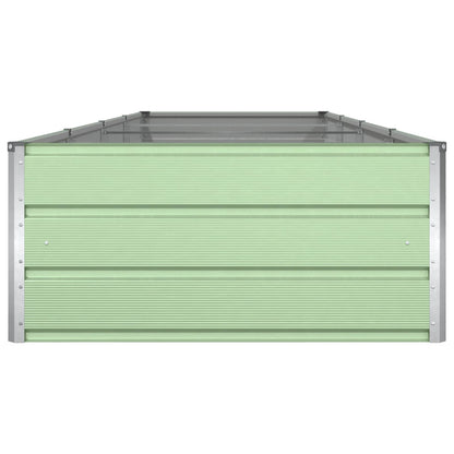 Plantenbak Pastelgroen 195 x 100 x 45 cm Gegalvaniseerd staal