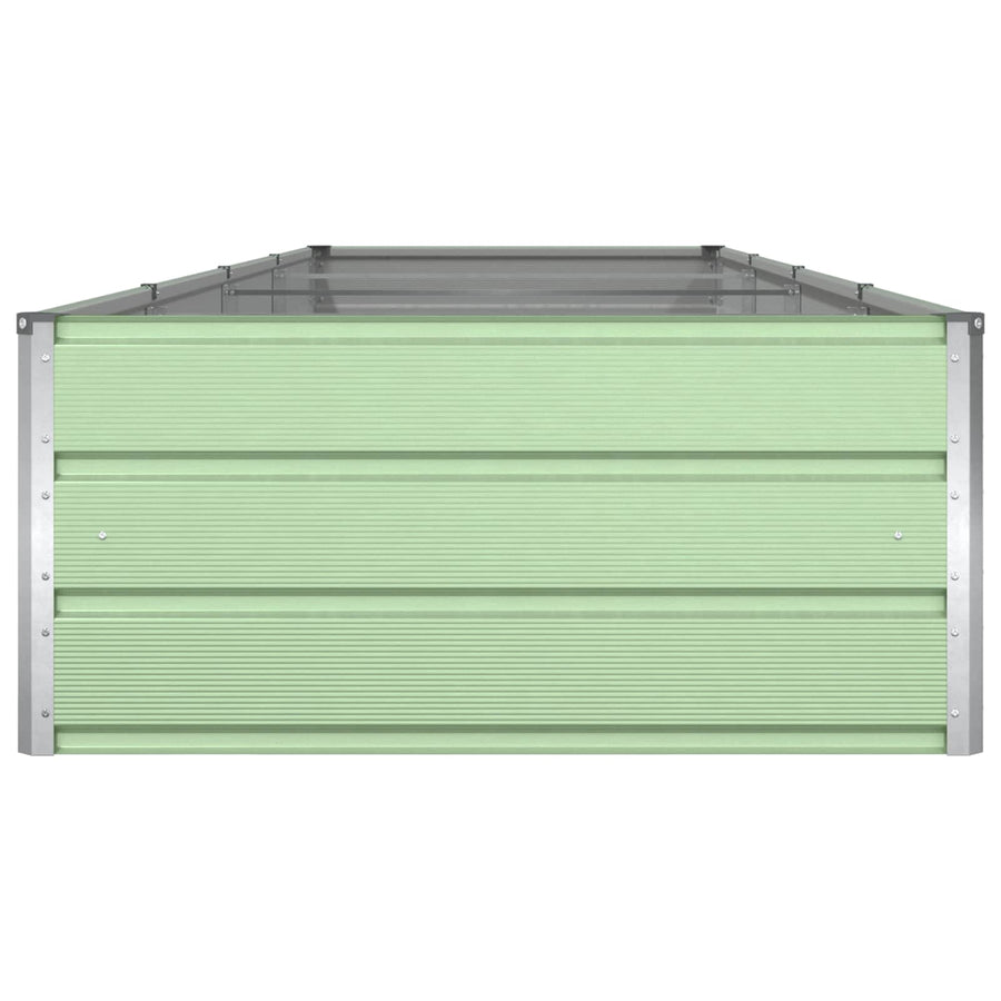 Plantenbak Pastelgroen 195 x 100 x 45 cm Gegalvaniseerd staal