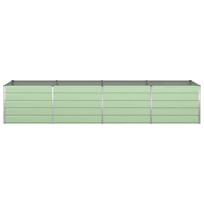 Plantenbak Pastelgroen 195 x 100 x 45 cm Gegalvaniseerd staal