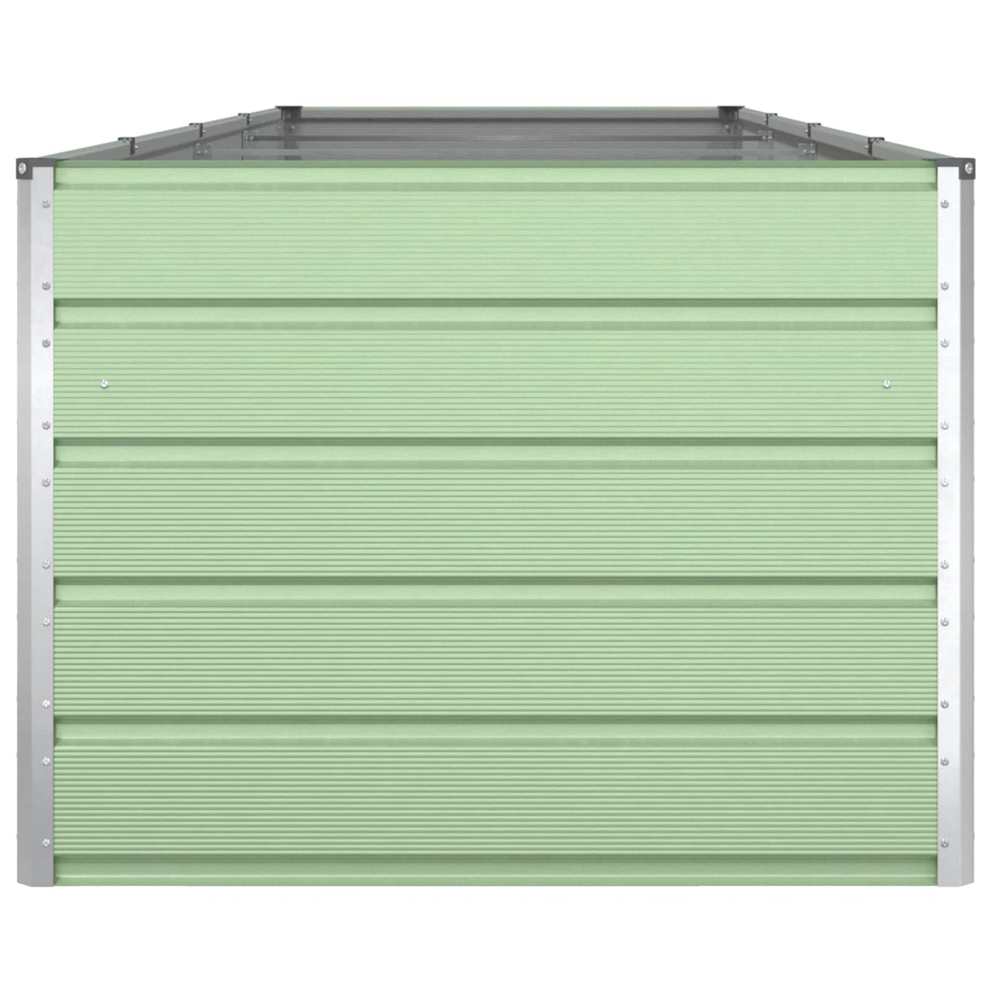Plantenbak Pastelgroen 195 x 100 x 45 cm Gegalvaniseerd staal