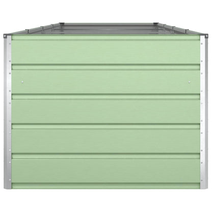 Plantenbak Pastelgroen 195 x 100 x 45 cm Gegalvaniseerd staal