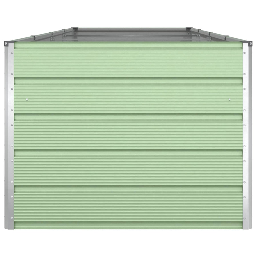 Plantenbak Pastelgroen 195 x 100 x 45 cm Gegalvaniseerd staal