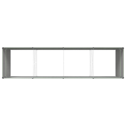 Plantenbak Pastelgroen 195 x 100 x 45 cm Gegalvaniseerd staal